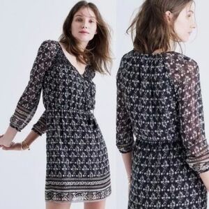 Madewell Woodland Dress In Artisan Floral